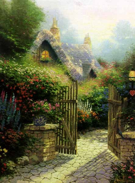 Thomas Kinkade Hidden Cottage II